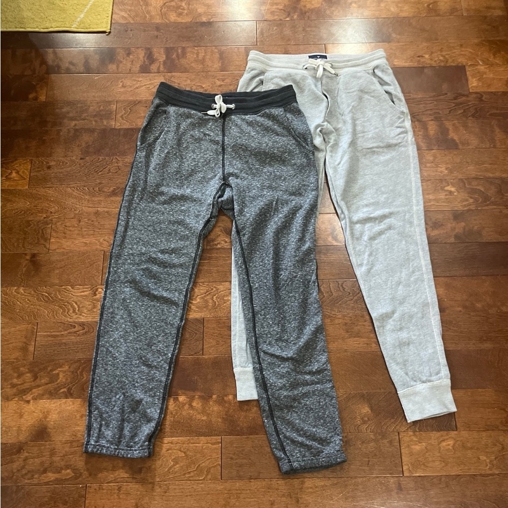 Bundle of Grey Jogger Sweatpants (S)